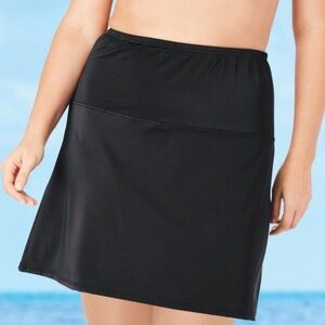 New Long Swim Skirt with Brief Plus Size 26 3X Swimsuits For All high waist